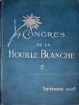 Congrès de la Houille Blanche. Couverture