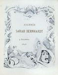 Journée Sarah Bernhardt. Couverture