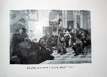 Mistra Jana Husa v kapli Bethlémské (1412)