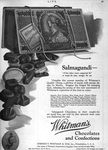 Publicité pour Whitman's Salmagundi Chocolates