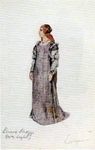 Étude de costume pour Louise Strozzi