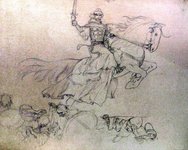 Étude pour l'opéra Libuše